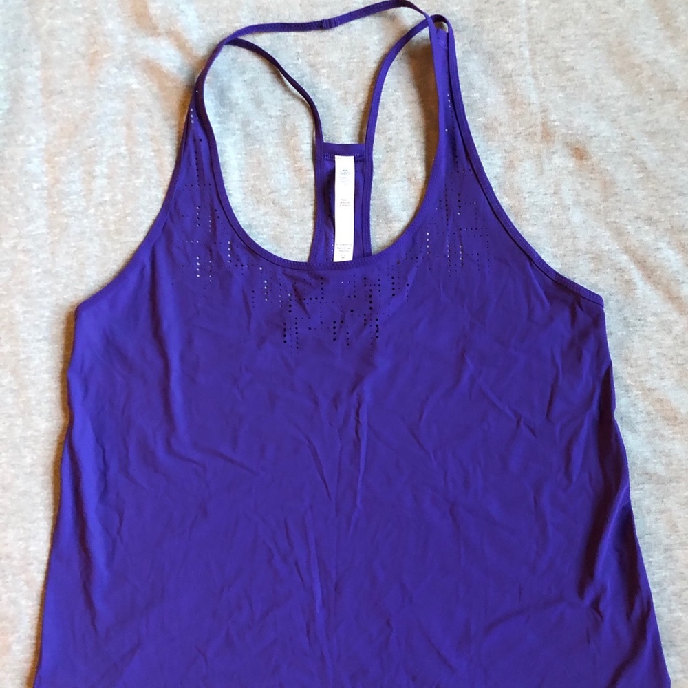 Lululemon Lasercut Design tank top EUC size 10